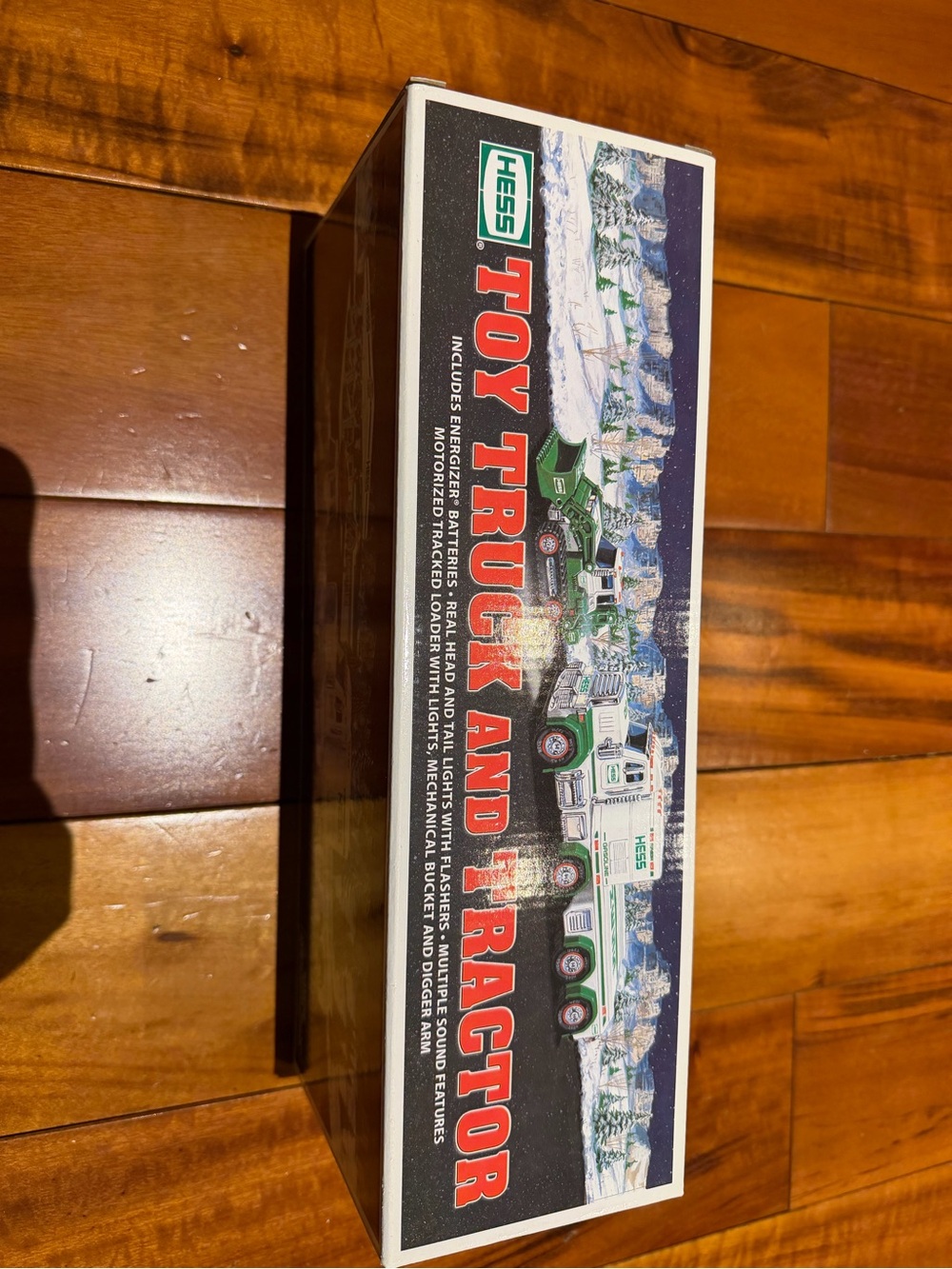 Hess Green and White Toy Truck and Tractor - Kids Vehicles
